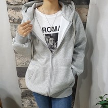 상상그이상 여성용 국내제작 기모 남녀공용 캥거루 후드집업 무지 오버핏 커플티셔츠 후드티 부드러운 빅사이즈 데일리 꾸안꾸룩