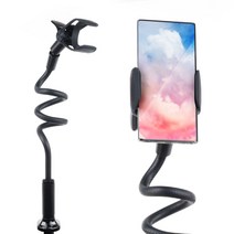 맥스퍼 L-holder crab 안전한 집게형 침대 자바라 핸드폰 거치대