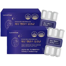 식약처인증 특허받은하루밸런스 유산균30캡슐 2개월분 식물성 캡슐 먹기편한 프로바이오틱스 신바이오틱스 대두 이소폴라본 락토바실러스 살리바리우스 360억