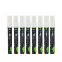 전자칠판 그림그리는패드 슈퍼마켓 형광등 특수 펜 전자 발광 작은 수성 지우개 빌보드 필기 팝 펜, 8 화이트