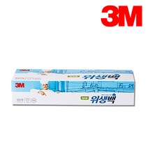 3M 위생백 100매 대형 비닐봉지 비닐백 식품보관용 신선백 비닐팩 일회용, 1개, 100개입