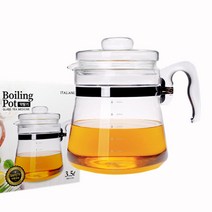 BOGO 보고 내열유리약탕기 홍삼주전자 대용량 유리포트 차탕기, 1개, 3L