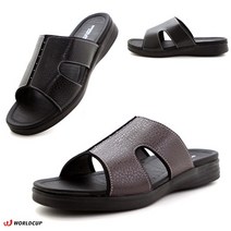 [빅사이즈/푹신함] 가볍고 발볼편한 남자 왕발 쿠션감좋은 논슬립 슬리퍼 실내화