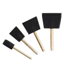 Zen 붓자국 없는 페인트 폼 브러쉬, 10.16cm