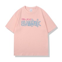 슬램 덩크 반팔 티셔츠 일본 복고풍 애니메이션 주변 남녀 순면 통기성 느슨한 남성 여성