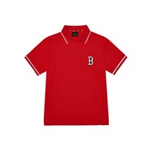 MLB 공용 베이직 오버핏 카라 반팔티 31TSQ2131-43R