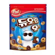 동서 포스트 듀오링 오즈 400g 환상의 듀오 초코링과 땅콩링의 만남! 시리얼, 2개