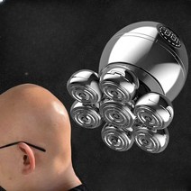 삭발 면도기 휴대용 관리 이발 자동 방수, D