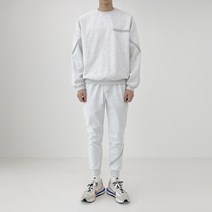 스웻 스웨트 셋업 커플시밀러룩 남성트레이닝세트 겨울런닝 캠핑복장 PT복장 운동복 추리링