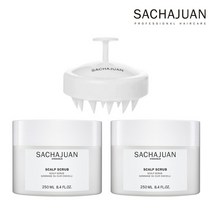 [사샤후안] [최유라쇼★] 스칼프 스크럽 패키지 (스칼프 스크럽 * 2 + 브러쉬 * 1, 상세 설명 참조