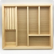 어솜 주방 서랍용 원목 수저분리함 600 수저통, 단품