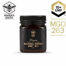마누카사우스 마누카꿀 100% 뉴질랜드 정부인증 UMF MGO, UMF 10+ 250gm
