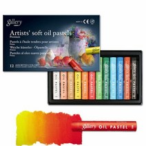 문교 소프트오일파스텔 MOPV 12색 - 41703 문교 고급파스텔 전문, 단품