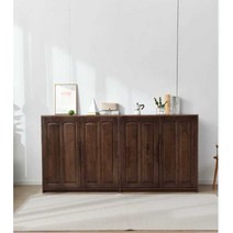 낮은 이불장 슬라이딩 간이 입본장 엔틱 이불 장농, 미닫이문원목색상120x60x120문2개