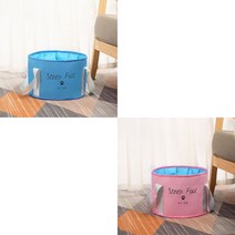 가정용 접이식 이동식 반신 간이 스파 욕조 접이식 발 목욕 가방 업그레이드 두꺼운 5 층 단열 야외 여행, 14 2Pcs S no lid