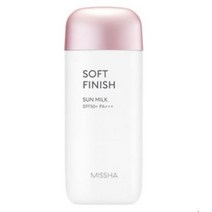 미샤 올 어라운드 세이프 블록 소프트 피니쉬 선밀크 SPF50+/PA+++, 70ml, 10개