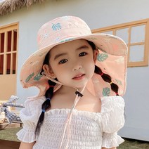 애니멀 유아 플랩캡 아동 아기 수영모자 햇빛 차단