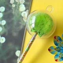 사콕스 롤리팝볼펜 마블링 그린, 1개