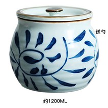 캠핑 주방 세트 양념통 파우더통 일식 가정용 도자기 양념통 소스 조미료 통 큰 술 고추 기름 소금 조미료 기름 탱크 카트리지이다., 옵션23