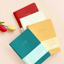 인디고 [만년형] 오늘의 온도 다이어리 (3개월용), [H6 02-004271] 밀키옐로우
