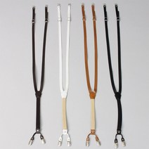 여자 남자 커플 가죽 벨트버클 서스펜더 멜빵