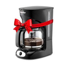 Mueller 12-Cup Drip Coffee Maker Auto Keep Warm Function Smart Anti-Drip System with Permanent Filte