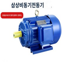 3상 2극 2.2kw 3마력 비동기 전동 삼상모터 삼상380V 모터, 단품