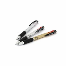 [KT알파쇼핑]자바 0.7mm 초저점도 3색 유성 제트3볼, 실버_W63C341