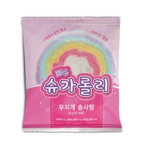 빅슈가 롤리 무지개 솜사탕 15p, 150g, 1개
