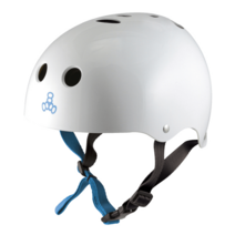 미국 수입 T8 헬멧 스케이트보드 익스트림 스포츠 보호 모자, L/XL 머리둘레:57-60cm, 인증 헬멧 레오파드 블루