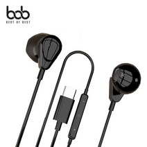 bob 글로시 Type-C 인이어형 이어폰 C타입 ME563-T, 글로시C타입이어폰_레드 (ME563-T)