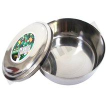 국산 스텐레스 합밥통 합찬통 원형 찬합 주방 보관 냉동 반찬, 3호 1L