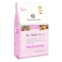 네츄럴코어 에코5a 퍼피양고기(어린강아지용)7kg + 치즈5봉 + 사료샘플1종, 7kg, 1개입, 양
