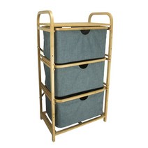 슬라이딩햄퍼 수건통 원목빨래바구니 우드햄퍼 빨래함, 4. 그레이(확대형)