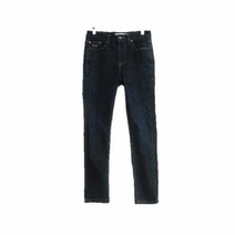 plac 진청 무지 데님 스키니진 공용 9577