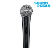 SHURE 슈어 정품 SM58SK(스위치) 보컬마이크 다이나믹 마이크, SM58SK