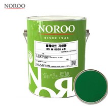 노루페인트 슬레이트 기와용 페인트 콘크리트구조물 마감용 4L, L/GREEN