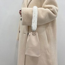 리얼 밍크털 토끼털 마스크스트랩 마스크 줄 가방 스트랩 겸용