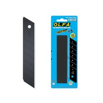 OLFA/HBB-5B/25mm 초고강도 블랙/특대형/커터날/5개입