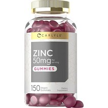 Carlyle 아연 50mg 젤리 150개 포뮬러 시트르산 식이 칼라일