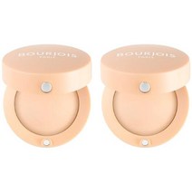 Bourjois 브루조아 리틀 라운드 팟 모노 아이쉐도우 1.2g 04 Eggshellent 에그쉘엔트 2팩, 단일수량