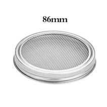 씨앗 발아기 나베텃 1세트 씨앗 Sprouter 발아 커버 키트 Germinating 메이슨 항아리 브래킷 스테인레스 스, 02 2