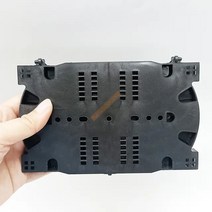 FTTH 광섬유 카세트 소형 스플라이스 트레이 로트당 10 개 12 코어, [01] Black