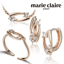 마리끌레르 지니스톤 3종 세트 14K Gold Plated