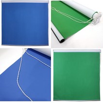 크로마키 롤스크린 폭250cm 배경천 유튜브 및 개인방송용 촬영배경, 블루, 이동형스탠드