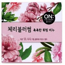 온더바디 촉촉한 휘핑비누 체리블러썸, 90g, 20개
