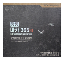 뿜뿜 광동 마카 365환 3.75g x 30환 쇼핑백포함 부모님 명절 건강선물