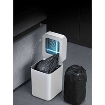 자동센서쓰레기통 주방 사무실 카페 거실 핸즈프리, 15L T3 쓰레기통 + 쓰레기통 7박스