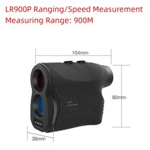 Telescope Laser Rangefinder 600M 900M 1200M for Hunting Monoculars Digital speed Meter for Golf meas, 02 LR900P