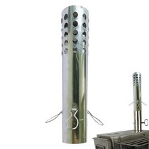 화목난로연통 스테인리스 목재 스토브 굴뚝 파이프 직경 2.4 인치 만능 보온 불 방수 장작 난로 액세서리